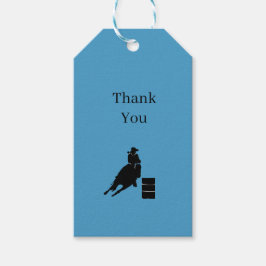 Etiqueta Para Presente Barrel Racer