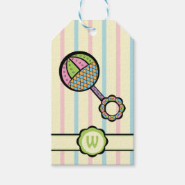 Etiqueta Para Presente Bastante doce etiqueta de presente de Rattle