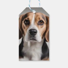 Etiqueta Para Presente Beagle Fofo
