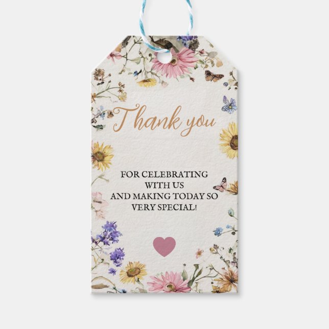 Etiqueta Para Presente Bebê com etiqueta de presente de sangue (Frente)