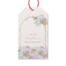 Bebê No Bloom Boho Arch Cactus Chá de fraldas