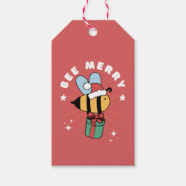 ETIQUETA PARA PRESENTE BEE MERRY NATMAS