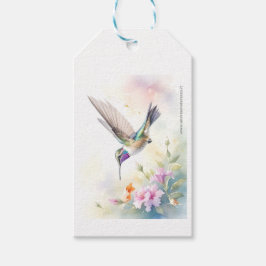 Etiqueta Para Presente Beija-flor