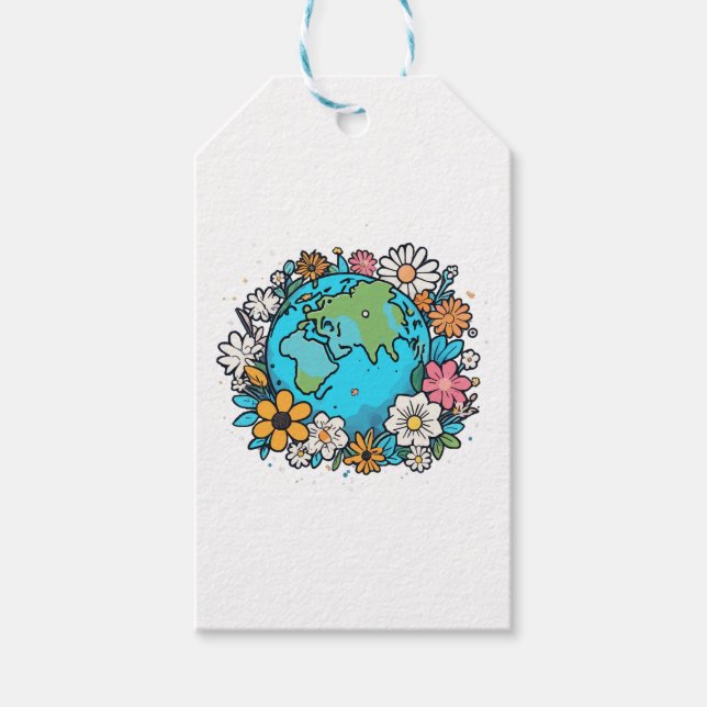 Etiqueta Para Presente Beleza da Terra (Frente)