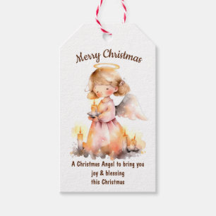Etiqueta Para Presente Bênção do Anjo Natal