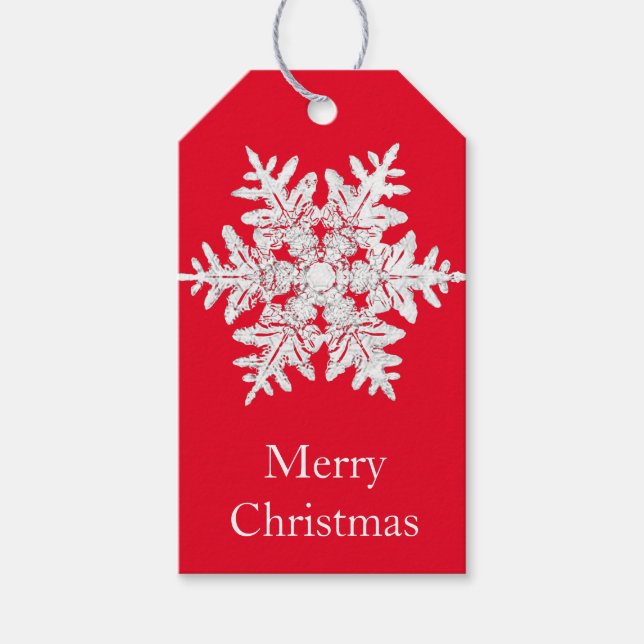 ETIQUETA PARA PRESENTE BENTLEY SNOWFLAKE - MERCADO (Frente)