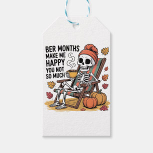 Etiqueta Para Presente Ber Meses Me Faz Feliz Você Não É Tão Estranho