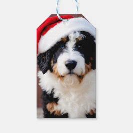 Etiqueta Para Presente Bernedoodle Christmas