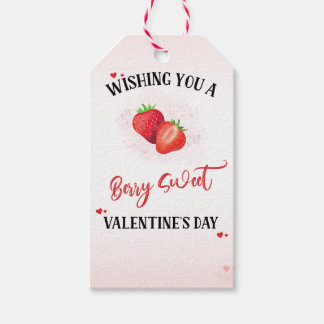 Etiqueta Para Presente Berry Sweet Gift Tags valentine's day Gifts Card