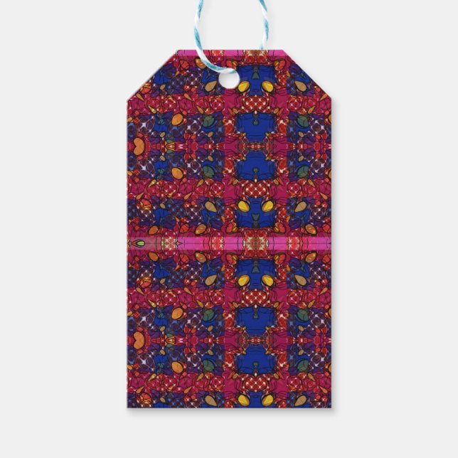 Etiqueta Para Presente Berry Wall (Frente)