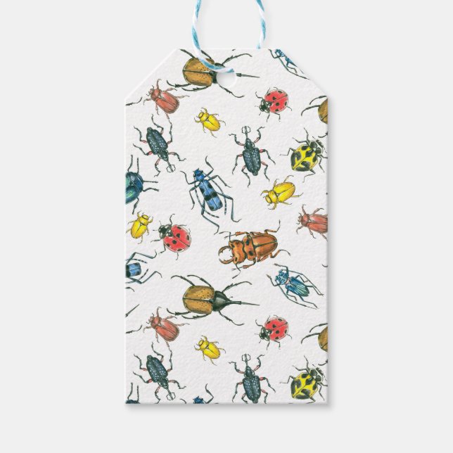 Etiqueta Para Presente Besouros (Frente)