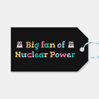 Etiqueta Para Presente Big Fan of Nuclear Power