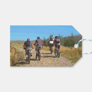 ETIQUETA PARA PRESENTE BIKING DA MONTANHA