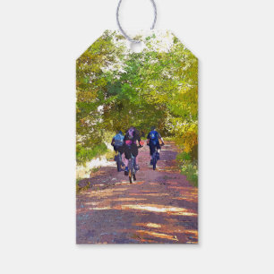 ETIQUETA PARA PRESENTE BIKING DA MONTANHA