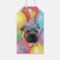 Birthday Balloons Chinês Shar-Pei