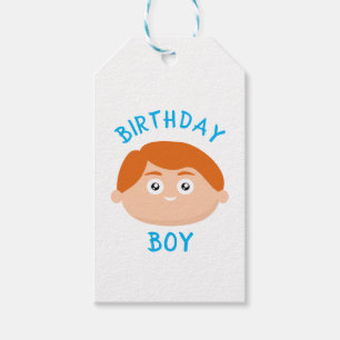 Etiqueta Para Presente Birthday Boy