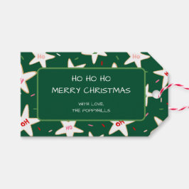 Etiqueta Para Presente Biscoito Estrela Ho Ho Ho Natal