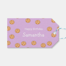 Etiqueta Para Presente Biscoitos de chocolate, rosbife