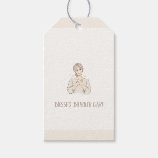 Etiqueta Para Presente Blessed by your care