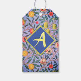 ETIQUETA PARA PRESENTE BLUE WILLIAM MORRIS GIFT TAG PERSONALIZÁVEL