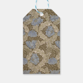 Etiqueta Para Presente Blue Wreath Pattern (por William Morris)