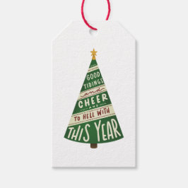 Etiqueta Para Presente Boas apresentações e alegria e o inferno com este 