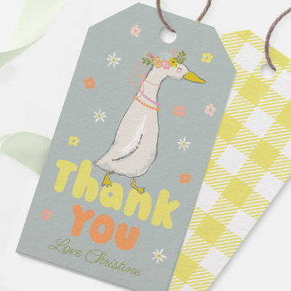 Etiqueta Para Presente Bobo Pequeno Saco Festa De Ganso, primeiro anivers