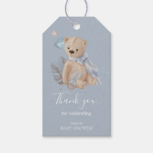 Etiqueta Para Presente Boho baby teddy bear Gift Tags