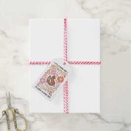 Etiqueta Para Presente Boho Flor Silvestre É Um Bom Dia Para Ter Um Bom D