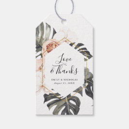 Etiqueta Para Presente Boho Floral Tropical | Casamento