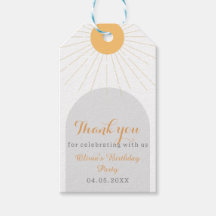 Boho Sunshine Obrigado Festa de aniversário