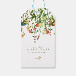 Etiqueta Para Presente Boho Wildflower Chá de fraldas Gift Tags