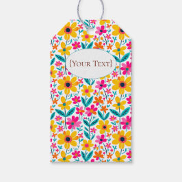 Etiqueta Para Presente Bold Bloom