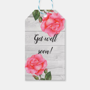 Etiqueta Para Presente Bolinhas Rosa Cor-de-Água, Rosa, Vai Ficar Bem Em 