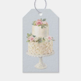 Etiqueta Para Presente Bolo Casamento Cinza