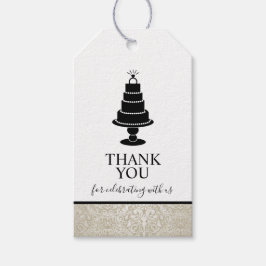 Etiqueta Para Presente Bolo de Casamento