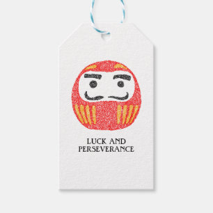 Etiqueta Para Presente Boneca Daruma