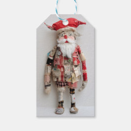 Etiqueta Para Presente Boneca Groovy Papai Noel Arte em Fibras Costura Qu
