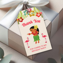 Bonita Garota Hula Havaiana Luau Festa de aniversá