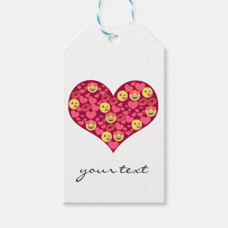 Etiqueta Para Presente Bonito Beijo Lábios Emoji Heart