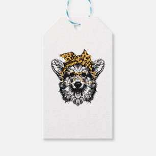 Etiqueta Para Presente Bonito Corgi Funny Dog Lover Gift