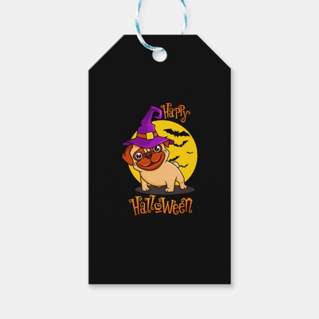 Etiqueta Para Presente BooF - Bruno, o Bulldog Francês (Frente)