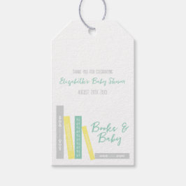 Etiqueta Para Presente Books Baby Shower