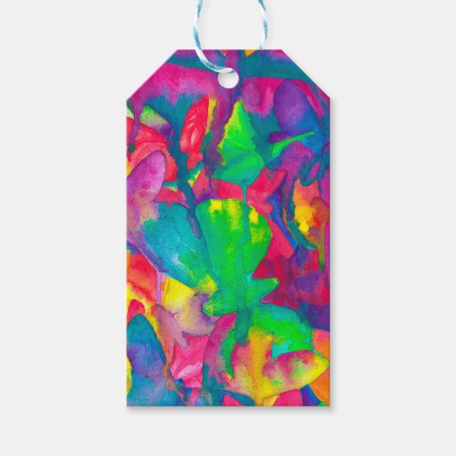 Etiqueta Para Presente borboletas (Frente)