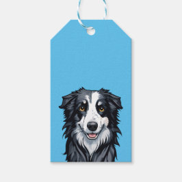 Etiqueta Para Presente Border Collie