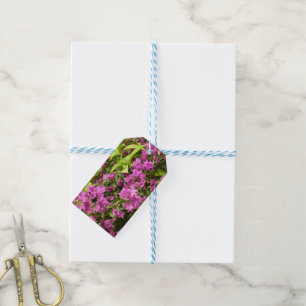 Etiqueta Para Presente Bougainvillea Floral