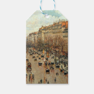 Etiqueta Para Presente Boulevard Montmartre-Eremitage Camille Pissarro