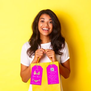 Etiqueta Para Presente Boutique Clothing Price Product Description QRPink