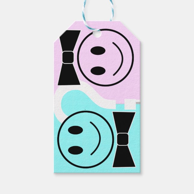 Etiqueta Para Presente Boy or Girl Party  (Frente)