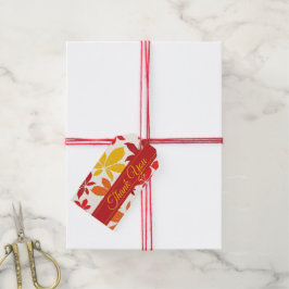 Etiqueta Para Presente Bright Fall Deixa Marcas De Favor De Casamento